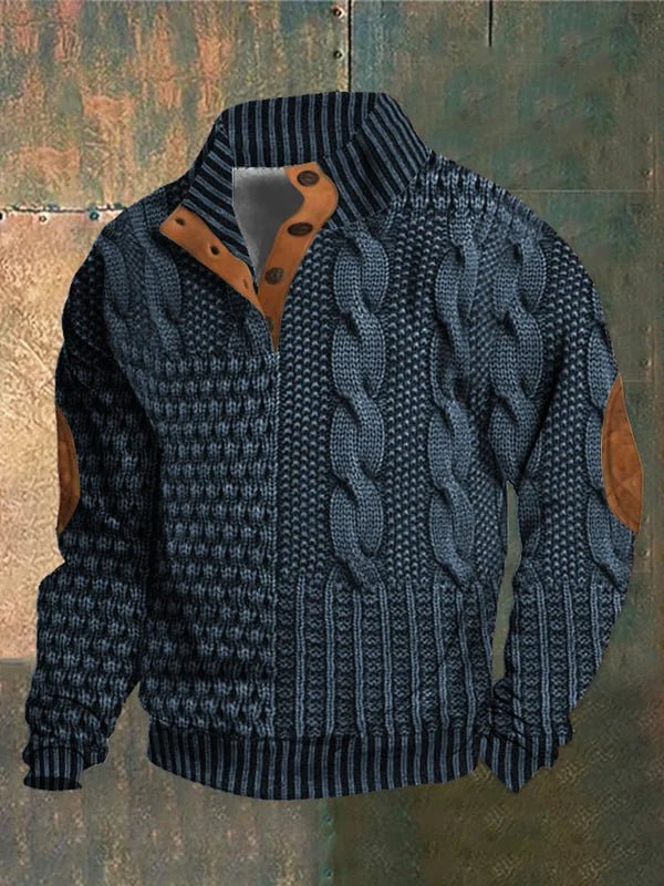 Thomas | Printed Warm Sweater