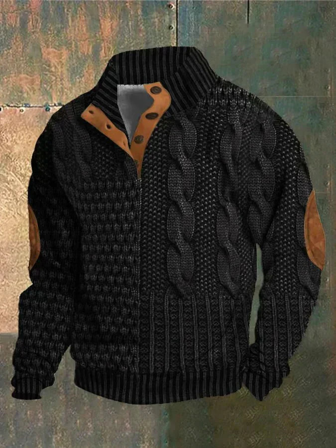 Thomas | Printed Warm Sweater