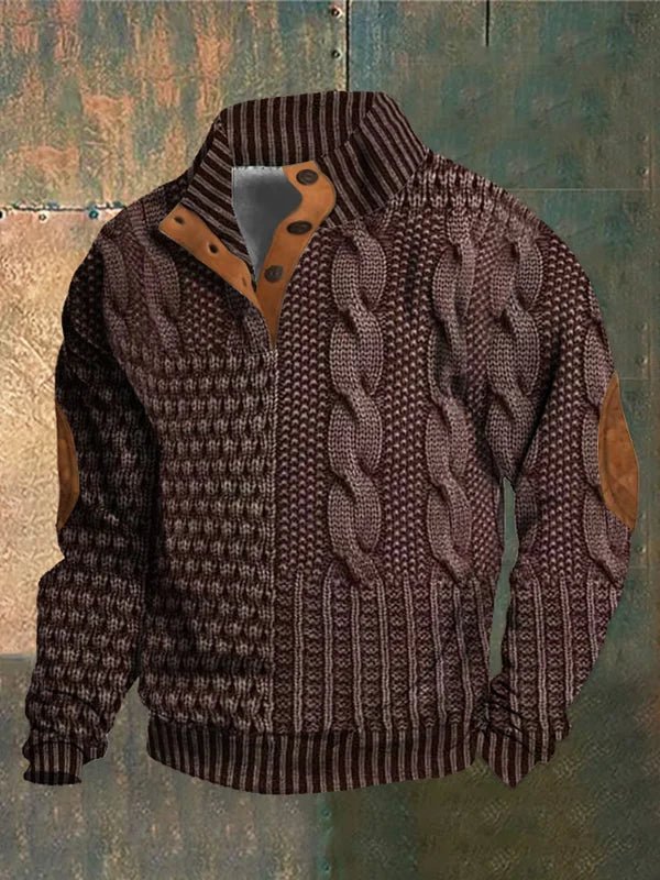 Thomas | Printed Warm Sweater