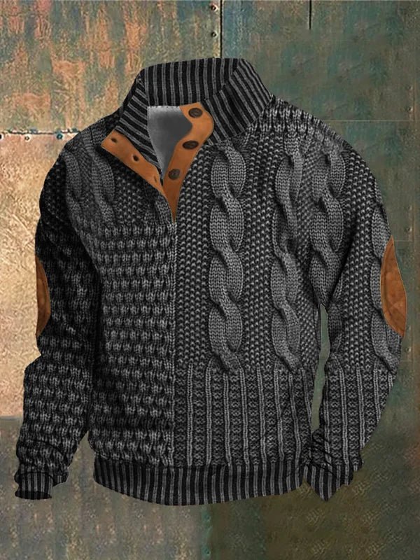 Thomas | Printed Warm Sweater