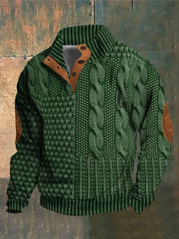 Thomas | Printed Warm Sweater