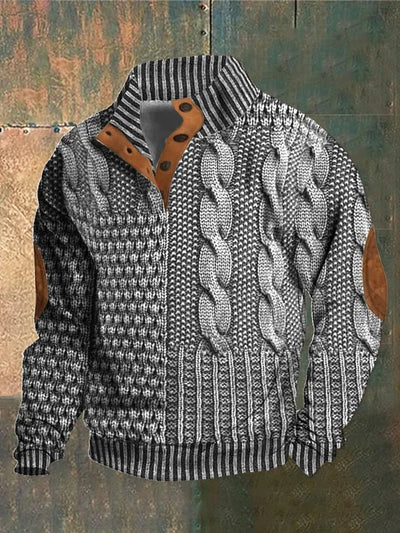 Thomas | Printed Warm Sweater