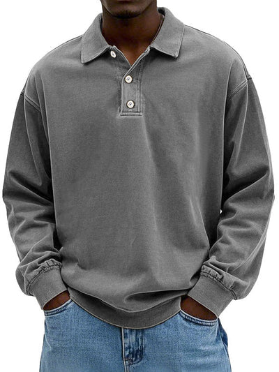 Nathan™ Men's Polo with Long Sleeves