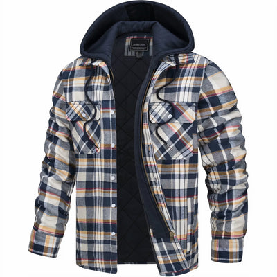 Declan | Checkered Jacket with Zipper