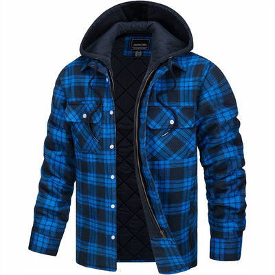 Declan | Checkered Jacket with Zipper